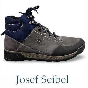 🎩🗝️ NWOB $179 Josef Seibel Raymond Waterproof Boot Size 47 / US 13